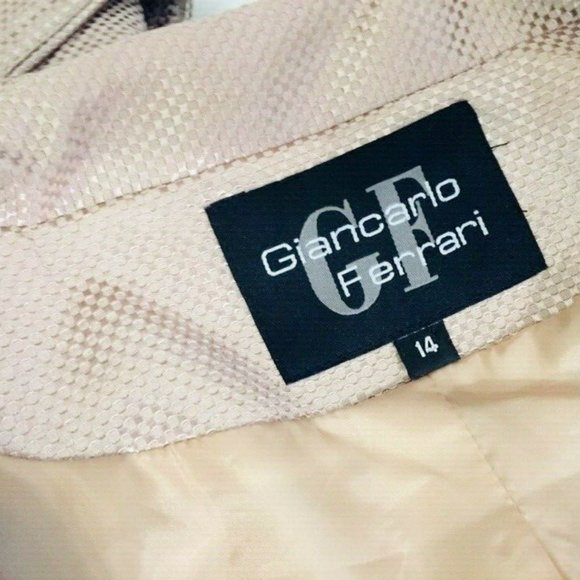 SALE Vintage Giancarlo Ferrari Champaign jacket - Picture 6 of 6